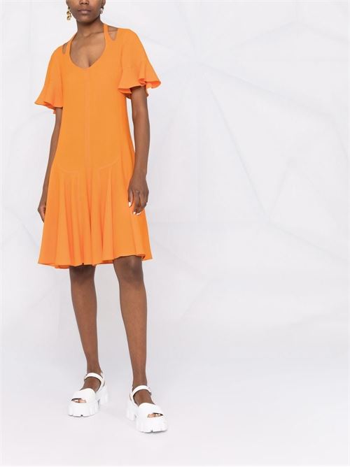 V-neck flared dress STELLA MCCARTNEY | 604238SSA027501